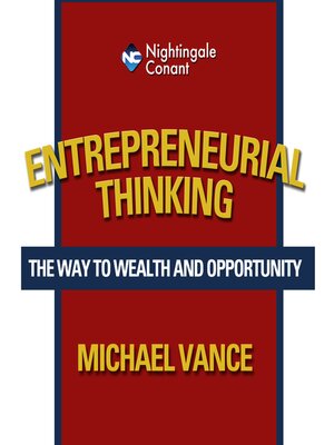 cover image of Entrepreneurial Thinking